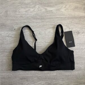 Fabletics luxe black Sports Bra - medium
